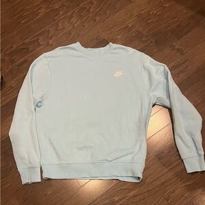 Nike Men's Sky Blue Crewneck Sweatshirt